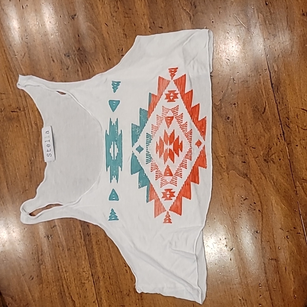 Cropped oversized tank, Small